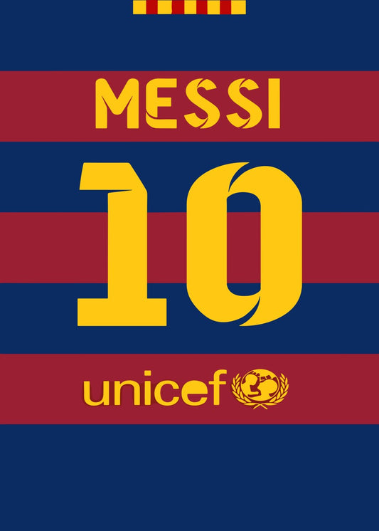 Messi Barcelona Jersey 10