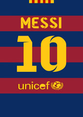 Messi Barcelona Jersey 10