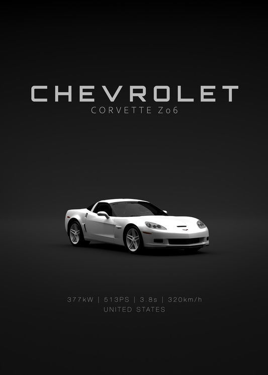 Chevrolet Corvette C6 Z06 Whit