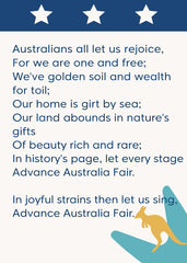 Advance Australia Fair Lyrics