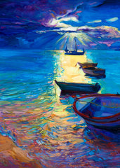Watercolor Sailboats