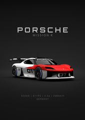 Porsche Mission R 2022 - Front