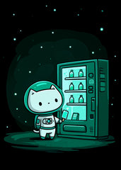 Space Snack Cat
