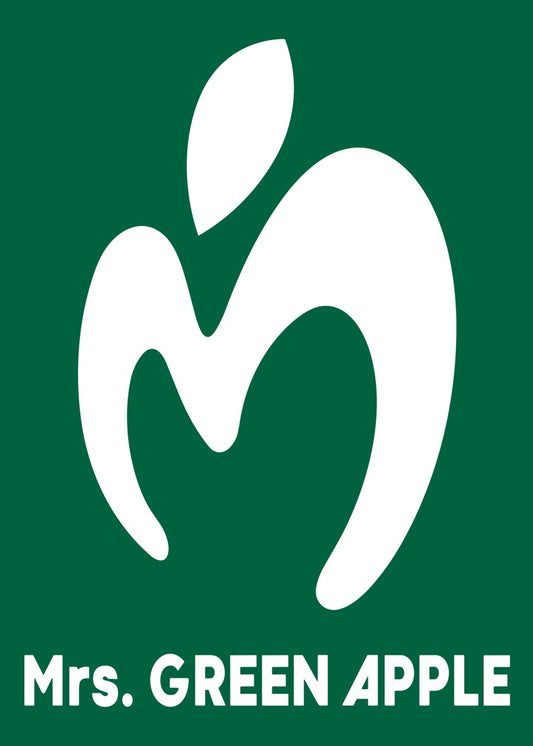 Mrs. Green Apple Logo Text
