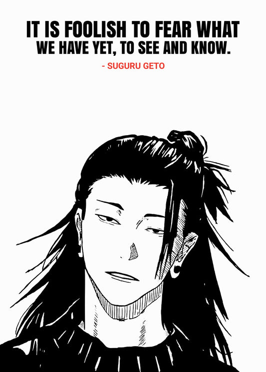 Suguru geto, Jujutsu Kaisen