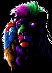 Lion art
