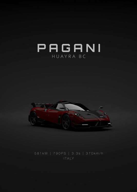 Pagani Huayra BC - Red