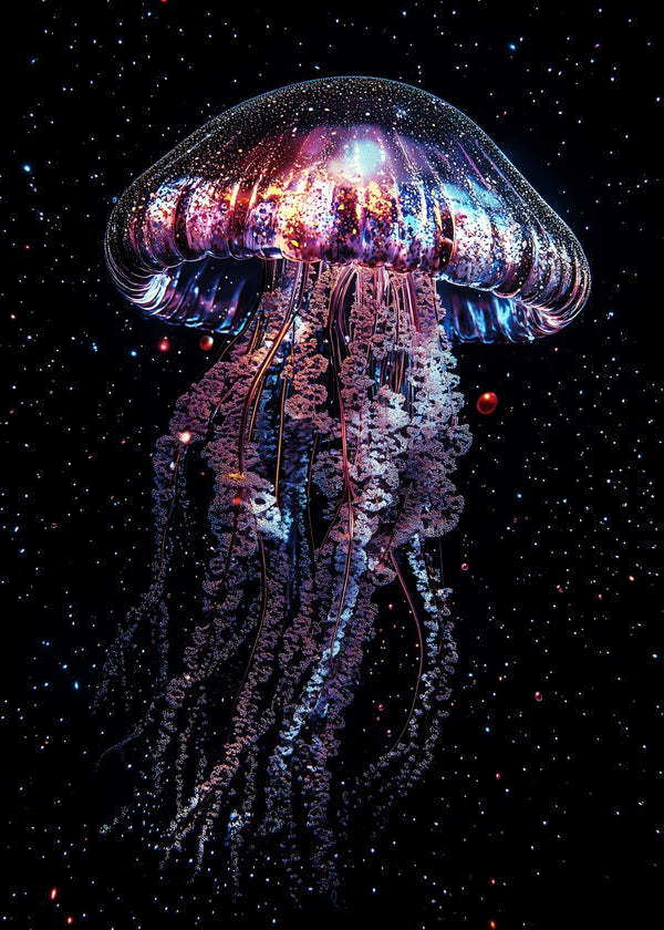 Psychedelic Space Jellyfish