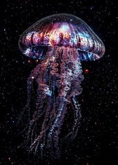 Psychedelic Space Jellyfish