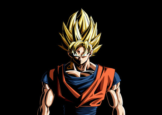 landscape goku anime