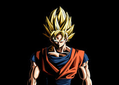 landscape goku anime