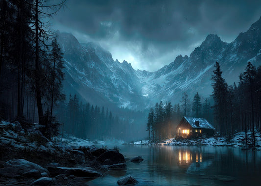 Mountain Cabin on the Lake