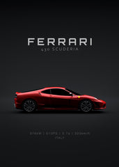 2007 Ferrari 430 Scuderia Red