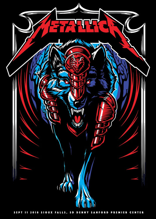 Metallica Robotic Wolf Sioux