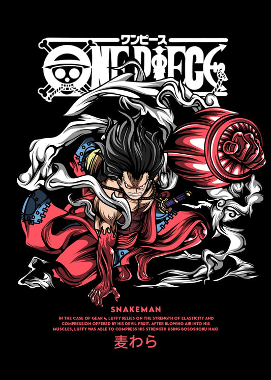 Luffy Gear 4 Snakeman Mode