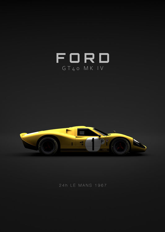 Ford GT40 No 1 Le Mans 1967