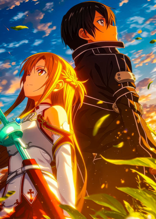 Kirito and Asuna Duo, Sword Art Online