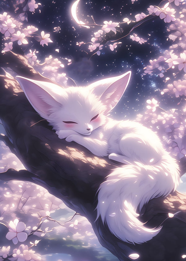 Dreamscape Fox at Night