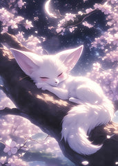 Dreamscape Fox at Night