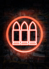 Neon Sign Gamer DPS Bullets