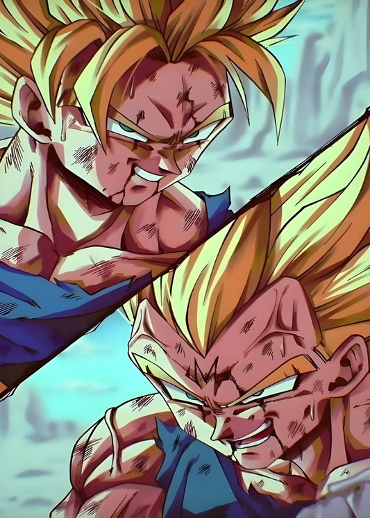 A Moment of Truth Goku Vegeta, Dragon ball