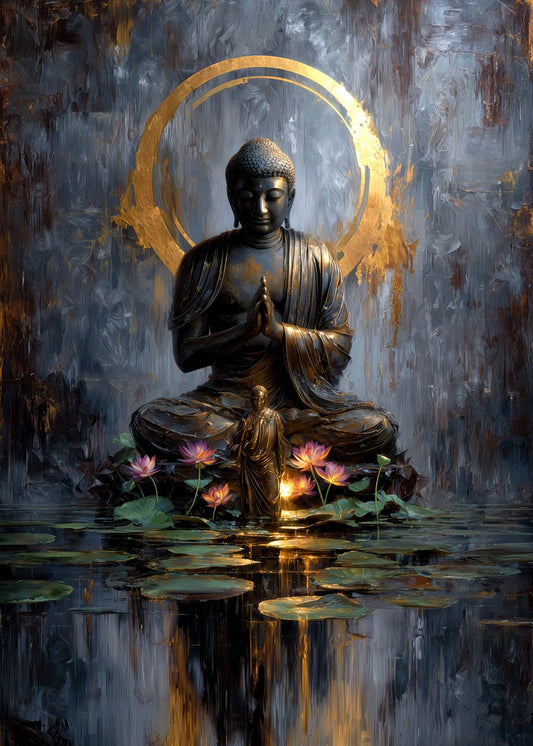 Buddha Statue In Meditation