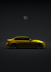 BMW M3 F30 Sedan 2015 - Gold