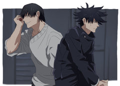Megumi Fushiguro and Toji Fushiguro, Jujutsu Kaisen