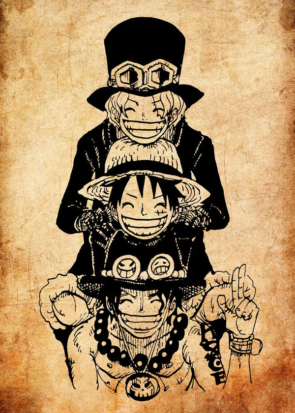 Luffy ace sabo
