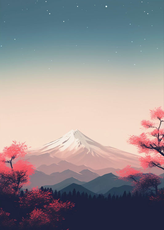Sakura Serenity under Starlight