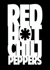 Red Hot Chili Peppers Text Art