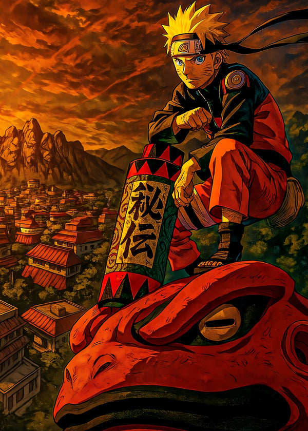 Naruto in action