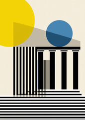 Greece Illustration Minimalism