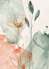 Soft Botanical Sketch