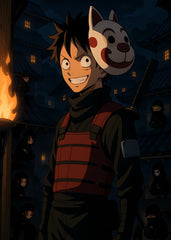 Luffy ANBU – Ninja Straw Hat, One Piece