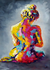 Radiant Female Silhouette