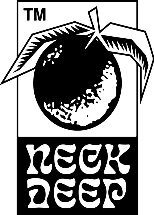 Neck Deep Logo Black and White