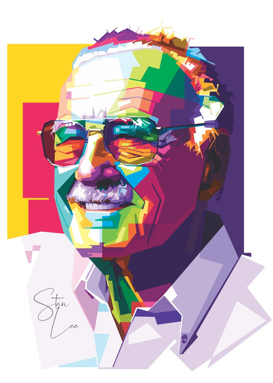 Stan Lee WPAP Popart