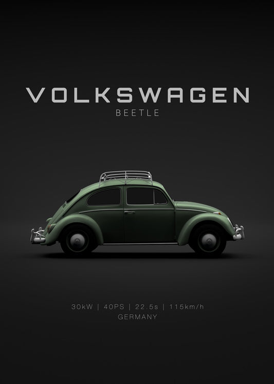 Volkswagen Beetle 1963 - Green