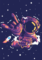 Cosmic Rocker Astronaut 