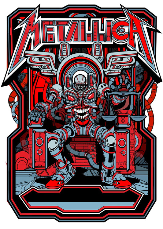 Metallica Mecha Justice