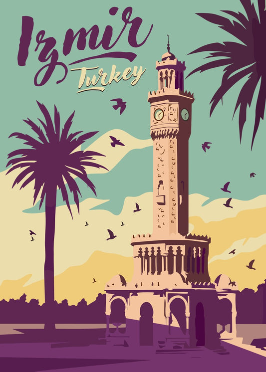 Izmir Clock Tower View