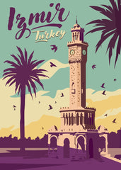 Izmir Clock Tower View