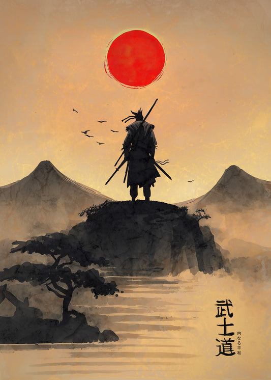 Samurai way Red sun