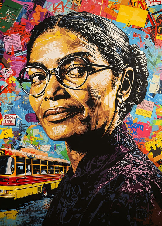 Rosa Parks Street Art