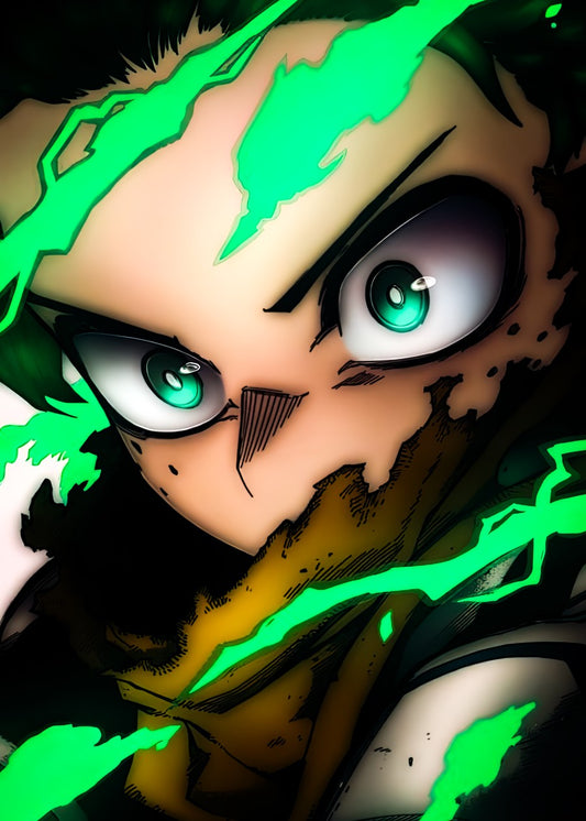 Deku Intense Gaze