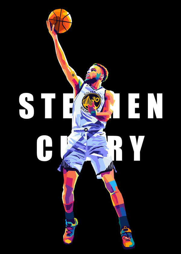 Stephen Curry Wpap Art