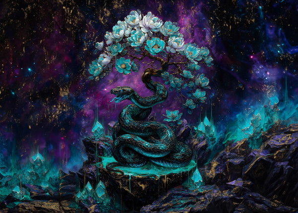 Enchanted Serpent in the Celestial