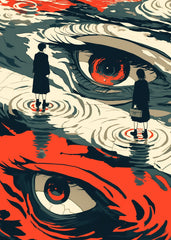 Eye Reflection with Figures