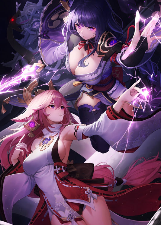 Yae Miko Raiden Shogun